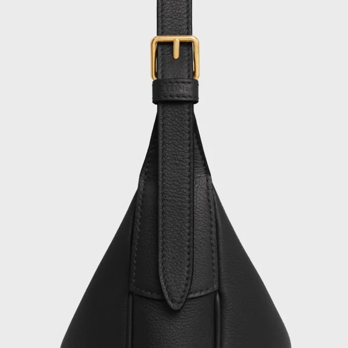 Petit sac HeloïSe en cuir de veau grainé souple