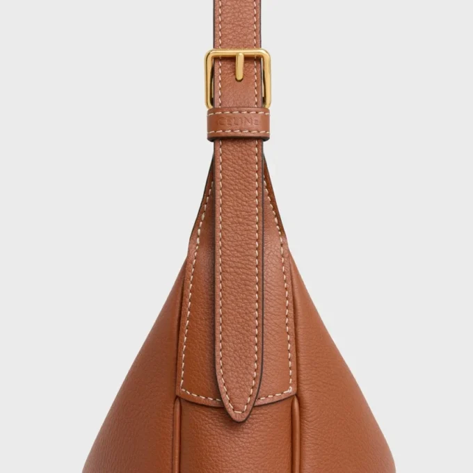Petit sac HeloïSe en cuir de veau grainé souple