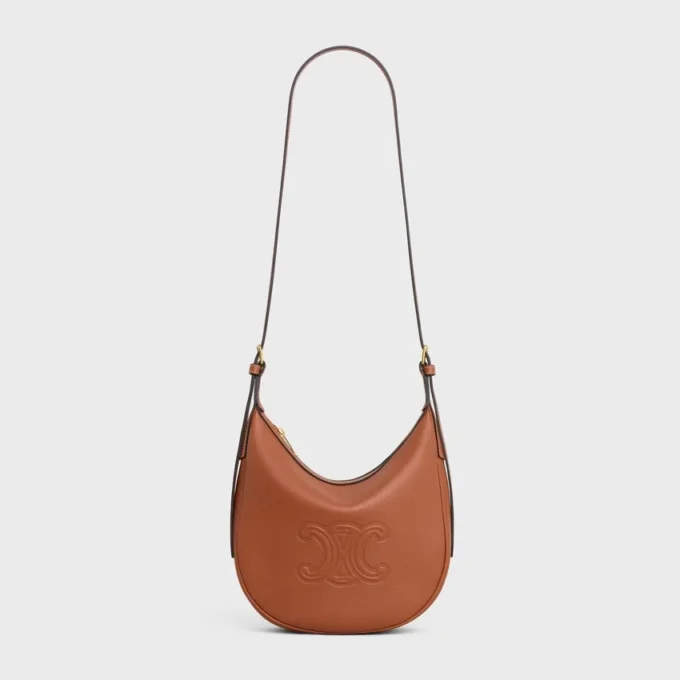 Petit sac HeloïSe en cuir de veau grainé souple