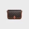 Petit sac messager Folco en Triomphe Canvas et cuir de veau Petit sac messager Folco en Triomphe Canvas et cuir de veau