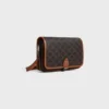 Petit sac messager Folco en Triomphe Canvas et cuir de veau Petit sac messager Folco en Triomphe Canvas et cuir de veau