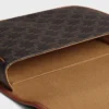 Petit sac messager Folco en Triomphe Canvas et cuir de veau Petit sac messager Folco en Triomphe Canvas et cuir de veau