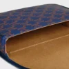 Petit sac messager Folco en Triomphe Canvas et cuir de veau
