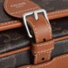 Petit sac messager Folco en Triomphe Canvas et cuir de veau Petit sac messager Folco en Triomphe Canvas et cuir de veau