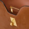 Petit sac souple Camille 16 en cuir de veau nubuck
