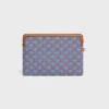 Petite pochette à bandoulière Cuir Triomphe en textile avec motif Triomphe sur toute la surface Petite pochette à bandoulière Cuir Triomphe en textile avec motif Triomphe sur toute la surface