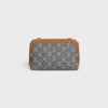 Pochette à chaîne en jacquard Triomphe intégral