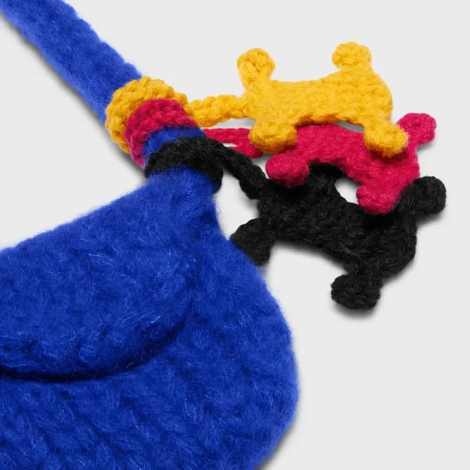 Pochette en cachemire et soie Pochette en cachemire et soie
