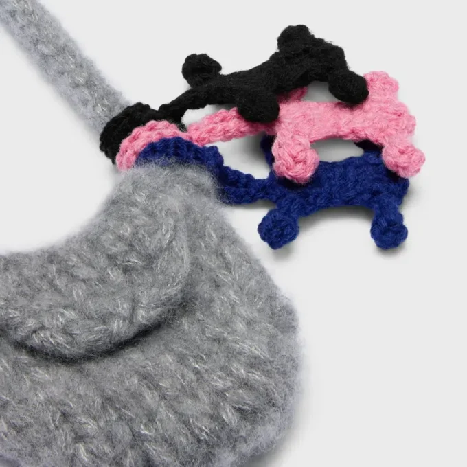 Pochette en cachemire et soie Pochette en cachemire et soie