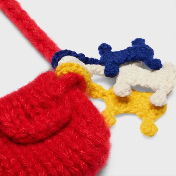 Pochette en cachemire et soie Pochette en cachemire et soie