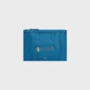 Pochette moyenne en cuir de veau brillant Pochette moyenne en cuir de veau brillant
