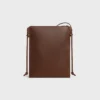 Pochette Sharp Take Away en cuir d&rsquo;agneau lisse
