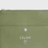 Pochette Sharp Take Away en cuir d&rsquo;agneau lisse