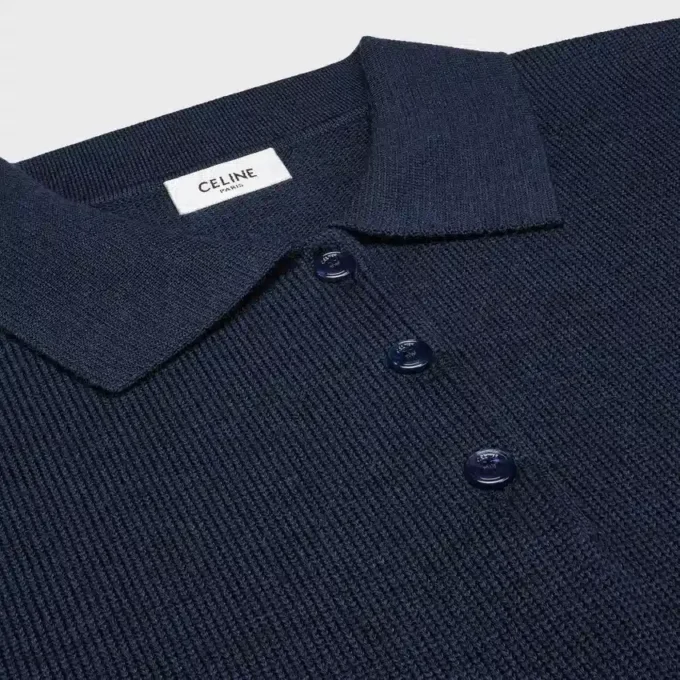 Polo court Triomphe en laine Polo court Triomphe en laine