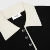 Polo en cachemire fin et soie