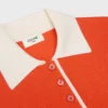 Polo en cachemire fin et soie