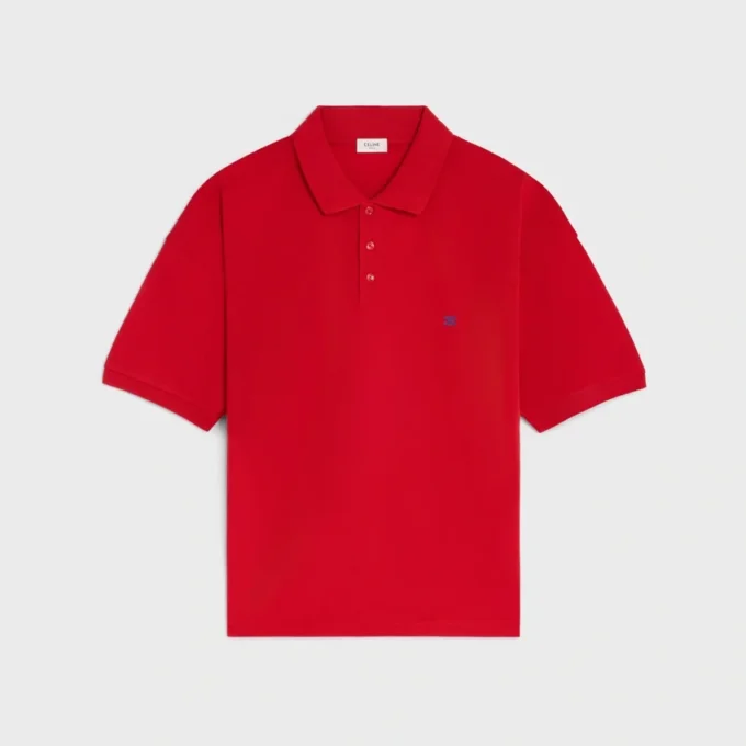 Polo en jersey de coton piqué