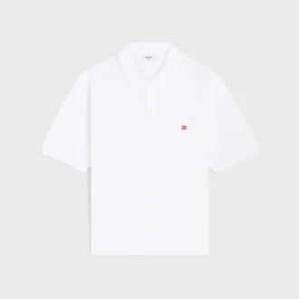 Polo en jersey de coton piqué