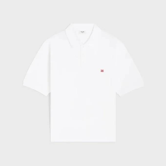 Polo en jersey de coton piqué
