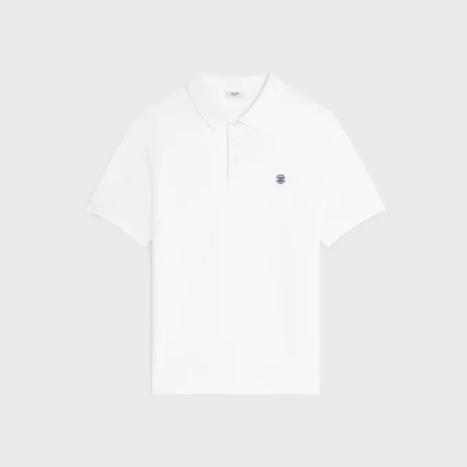 Polo en jersey de coton piqué