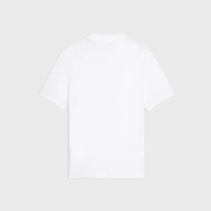 Polo en jersey de coton piqué