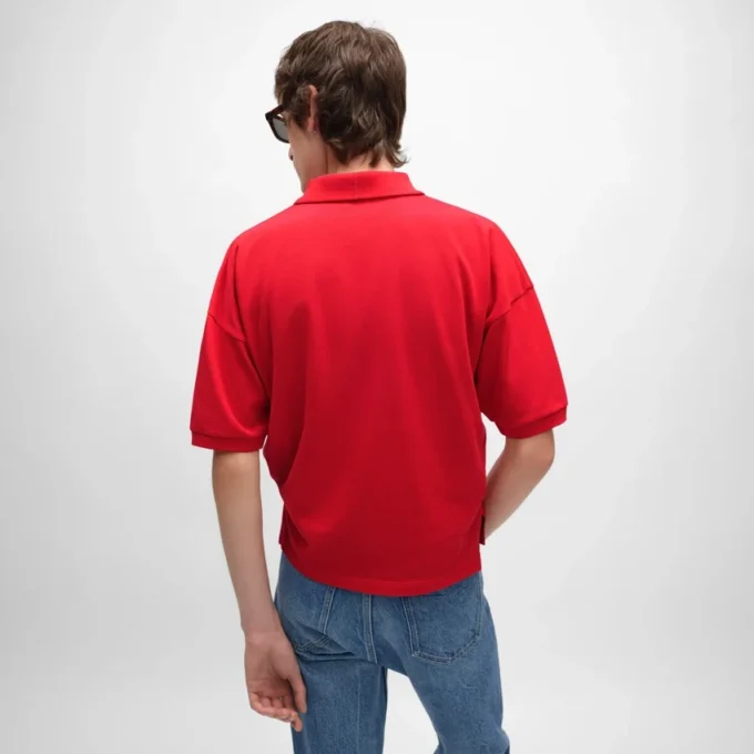 Polo en jersey de coton piqué