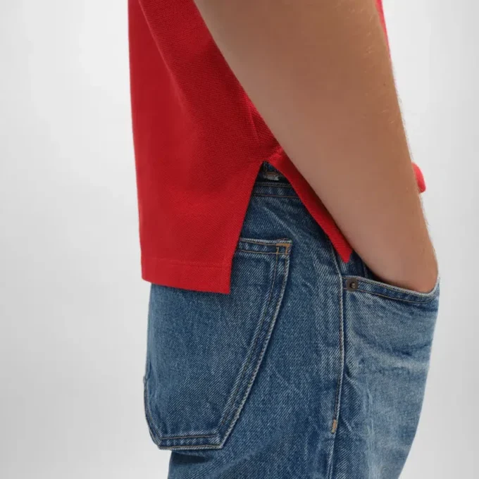 Polo en jersey de coton piqué