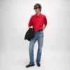 Polo en jersey de coton piqué