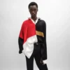 Polo en satin de viscose