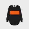 Polo oversize en laine