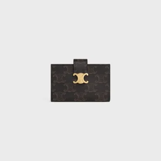 Porte-cartes accordéon Nino en Triomphe Canvas