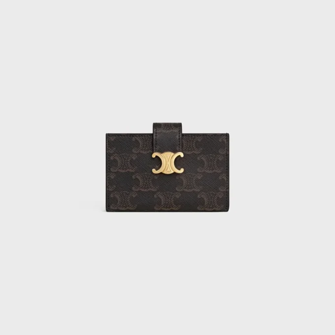 Porte-cartes accordéon Nino en Triomphe Canvas