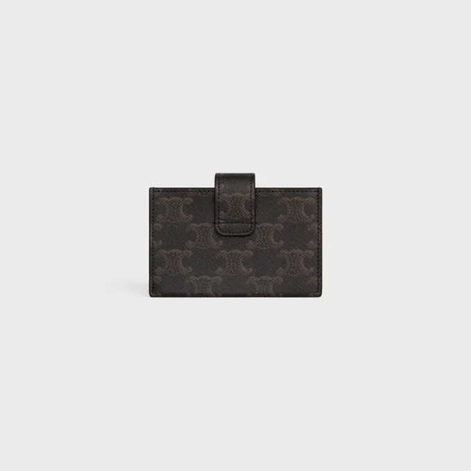 Porte-cartes accordéon Nino en Triomphe Canvas