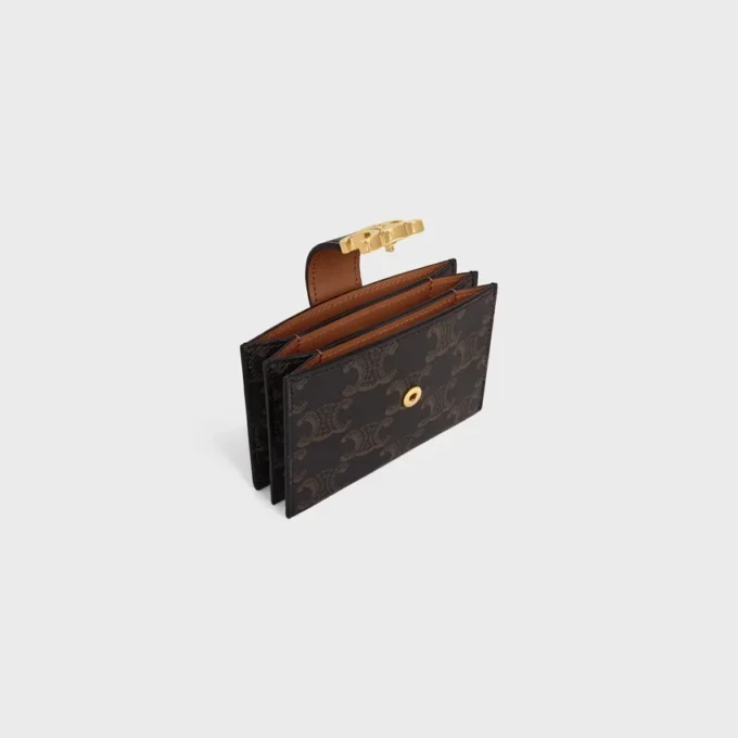 Porte-cartes accordéon Nino en Triomphe Canvas