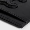 Porte-cartes Cuir Triomphe en cuir de veau brillant