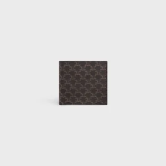Porte-cartes à deux volets en Triomphe Canvas