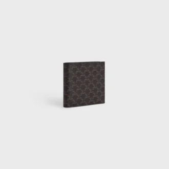 Porte-cartes à deux volets en Triomphe Canvas