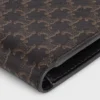 Porte-cartes à deux volets en Triomphe Canvas