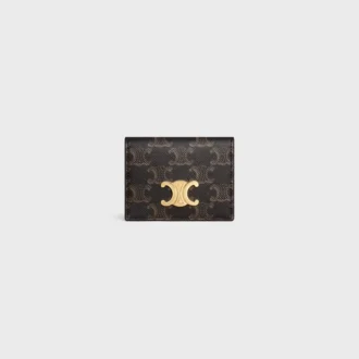 Porte-cartes à deux volets Triomphe Canvas