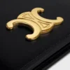 Porte-cartes à deux volets Triomphe en cuir de veau brillant Porte-cartes à deux volets Triomphe en cuir de veau brillant