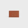 Porte-cartes en cuir d’agneau lisse Porte-cartes en cuir d’agneau lisse