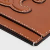 Porte-cartes en cuir d’agneau lisse Porte-cartes en cuir d’agneau lisse
