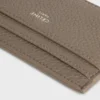 Porte-cartes en cuir de veau grainé Porte-cartes en cuir de veau grainé