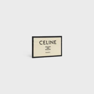 Porte-cartes moyen en cuir d&rsquo;agneau lisse