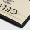Porte-cartes moyen en cuir d&rsquo;agneau lisse