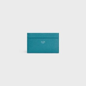 Porte-cartes moyen en cuir de veau grainé