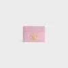 Porte-cartes Triomphe en cuir de veau brillant