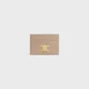 Porte-cartes Triomphe en cuir de veau brillant