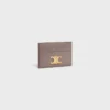 Porte-cartes Triomphe en cuir de veau brillant