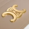 Porte-cartes Triomphe en cuir de veau brillant